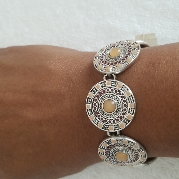 New Lucky Brand Stone Link Bracelet - Picture 6 of 7